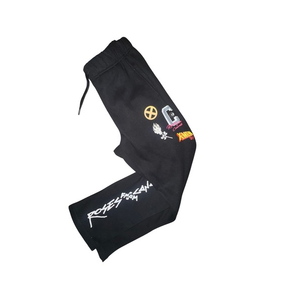 New w/tags X-Men 97 PacSun Civil Regime Sweatpants Men's Small Black MSRP $65 - Picture 4 of 10